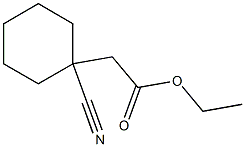 Ethyl 1-cyanocyclohexaneacetate Struktur