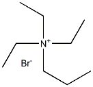 Propyltriethylammonium bromide Struktur