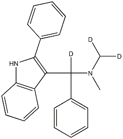 Diphenyldramine-d3 Struktur