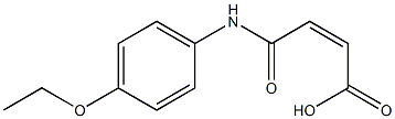 (Z)-4-(4-ethoxyanilino)-4-oxo-2-butenoic acid Struktur