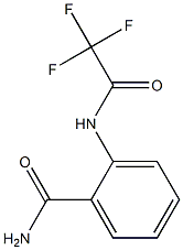 2-[(2,2,2-trifluoroacetyl)amino]benzamide Struktur