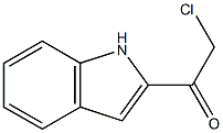 2-chloro-1-(1H-indol-2-yl)-1-ethanone Struktur