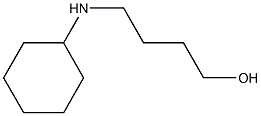 4-(cyclohexylamino)-1-butanol Struktur