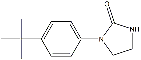 1-[4-(tert-butyl)phenyl]tetrahydro-2H-imidazol-2-one Struktur