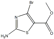 methyl 2-amino-4-bromothiazole-5-carboxylate Struktur