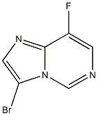 3-bromo-8-fluoroimidazo[1,2-c]pyrimidine Struktur