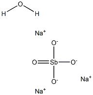 sodium antimonate hydrate，electronic grade Struktur