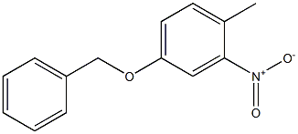 4-Benzyloxy-2-nitrotoluene ,97% Struktur