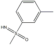 S-Methyl-S-(3-methylphenyl) sulfoximine ,90% Struktur