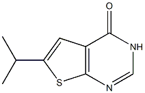 6-Iso-propyl-3H-thieno[2,3-d]pyrimidin-4-one ,98% Struktur