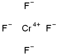 Chromium(IV) fluoride Struktur