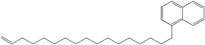 1-(16-Heptadecenyl)naphthalene Struktur