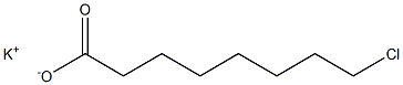 8-Chlorooctanoic acid potassium salt Struktur