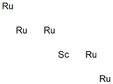 Scandium pentaruthenium Struktur