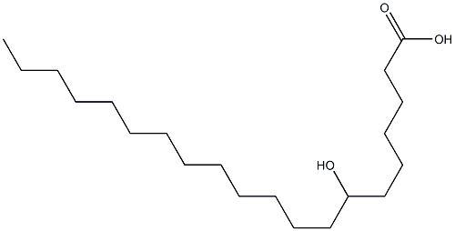 7-Hydroxyicosanoic acid Struktur