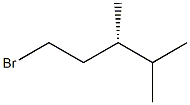 [S,(-)]-1-Bromo-3,4-dimethylpentane Struktur