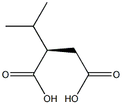 (R)-2-Isopropylsuccinic acid Struktur