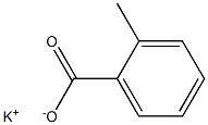 2-Methylbenzoic acid potassium salt Struktur