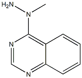 4-(1-Methylhydrazino)quinazoline Struktur