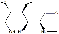 2-Methylamino-2-deoxy-L-gulose Struktur