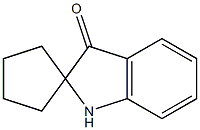 Spiro[2H-indole-2,1'-cyclopentan]-3(1H)-one Struktur