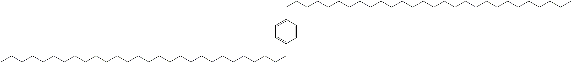 1,4-Dioctacosylbenzene Struktur