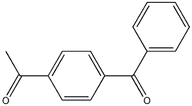 4-Acetylbenzophenone Struktur