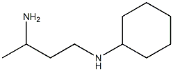 N-(3-Aminobutyl)-N-cyclohexylamine Struktur