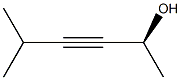 (S)-5-Methyl-3-hexyn-2-ol Struktur