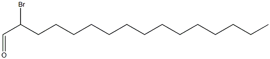 2-Bromohexadecanal Struktur