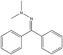 Benzophenone dimethyl hydrazone Struktur