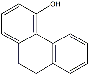 9,10-Dihydrophenanthren-4-ol Struktur