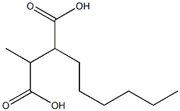 Nonane-2,3-dicarboxylic acid Struktur