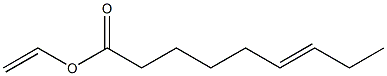 6-Nonenoic acid ethenyl ester Struktur