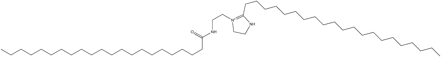 1-[2-(Docosanoylamino)ethyl]-2-henicosyl-1-imidazoline-1-ium Struktur