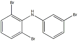 2,6-Dibromophenyl 3-bromophenylamine Struktur