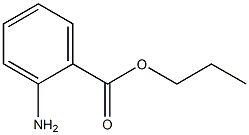 2-Aminobenzoic acid propyl ester Struktur