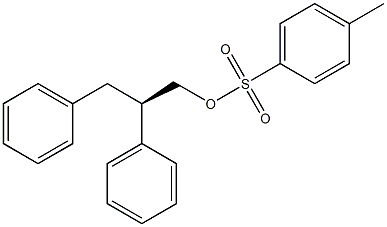 (-)-p-Toluenesulfonic acid (R)-2,3-diphenylpropyl ester Struktur