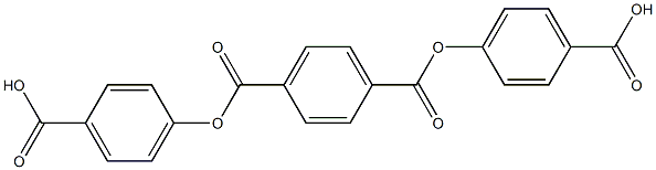 4,4'-(Terephthaloylbisoxy)dibenzoic acid Struktur