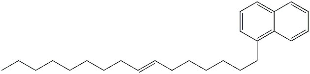 1-(7-Hexadecenyl)naphthalene Struktur