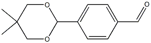 4-(5,5-Dimethyl-1,3-dioxan-2-yl)benzaldehyde Struktur