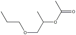 Acetic acid 1-methyl-2-propoxyethyl ester Struktur