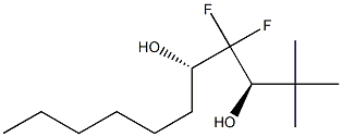 (3R,5S)-4,4-Difluoro-2,2-dimethylundecane-3,5-diol Struktur