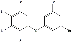 2,3,3',4,5,5'-Hexabromo[1,1'-oxybisbenzene] Struktur