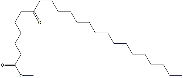 7-Oxotricosanoic acid methyl ester Struktur