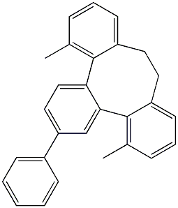 6,6''-Dimethyl-4'-phenyl-2,2''-ethano-1,1':2',1''-terbenzene Struktur