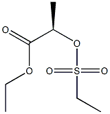 [R,(+)]-2-[(Ethylsulfonyl)oxy]propionic acid ethyl ester Struktur