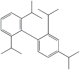 2,4,2',6'-Tetraisopropyl-1,1'-biphenyl Struktur