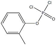 Dichloridophosphoric acid 2-methylphenyl ester Struktur