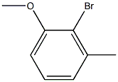 2-Bromo-3-methylanisole Struktur